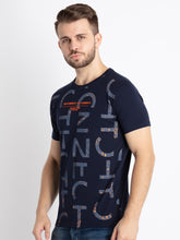 Mens Printed Round Neck T-Shirt